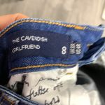 Boden USA Boden The Cavendish Girlfriend Embroidered Jeans Size 4 Photo 3