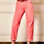 Boyish Toby Jeans Pretty in Pink Button Fly Size 28 High Waist Photo 1
