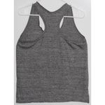 Nike Womens  Gray White Cotton Logo Athletic Racerback Tank Top Shirt Size Medium Photo 1