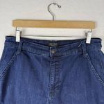 Judy Blue  dani high-waisted denim trouser shorts in blue Photo 4