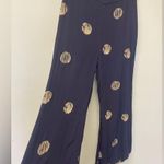 Silence + Noise  extreme kick flare navy polka dot pant sz 4 Photo 2