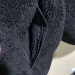 TNA size small Black Plush Hooded Jacket Photo 3