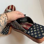 Mountain West Y2K Style Western American Flag Platform Sandals Red Size 10 Photo 6