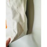 Vintage Fly Modern Air White Orange Circle Vinly Strap Adjustable Tote Bag Photo 4