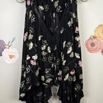 Free People Black Love Potion Open Swing Back Top - Size - Small Photo 0