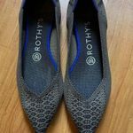 Rothy's RARE Walnut Python Point Flats Photo 2