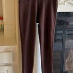 Faded Glory Brown Knit Skinny Pants Stretchy Leggings XS Womens Photo 0