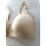Knix Everyday Wireless Bra Lightly Lined Smoothing Sz 8 Tan Adjustable Band Brown Size L Photo 1