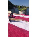 Isaac Mizrahi  IM2 90 Cat Eye Sunglasses 50 20 140mm Purple Full Rim Photo 2