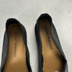 Lucky Brand  Black Leather Slip On Loafer‎ Flats Womens 7.5M Comfort Shoes Photo 5