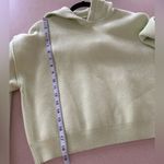 ZARA women’s light green cropped sweatshirt size small Photo 8