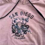 San Diego California Kraken Hoodie Sweatshirt Adult Size Medium Pullover Pink Photo 1