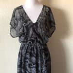 Mossimo women’s XS kimono‎ maxi dress Black Photo 1