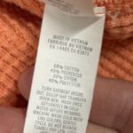 Aerie  Lumberjane Shirt Womens Small Waffle Knit Saturn Peach Orange Oversized Photo 3