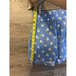 Place Nationale Shorts Blue Floral Smocked Linen Size 1 Photo 6