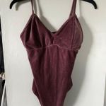 Gilly Hicks  Bodysuit Velvet Pink Photo 0