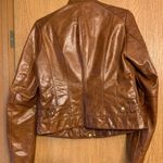 Cole Haan  Brown Genuine Leather Jacket  Photo 1