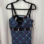 Cacique Swim by Women’s 38DDD Patterned Swim Tankini New Photo 0