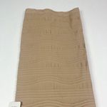 Aura NWT Sleeveless Ruched Bodycon Dress Tan Size S/M Small/Medium NEW Photo 2