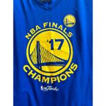 Fanatics  New NBA Golden State Warriors 2017 Finals Champions Cotton Tee Shirt Photo 3