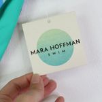 Mara Hoffman  Diamond Spaghetti Bikini Bottom in‎ Aqua Size S Photo 5