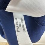 Madewell  Sleeveless Midi Dress Satin Slip Blue Minimalist Flowy Classic US 8 NWT Photo 12