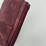 wilson's leather Maroon/Red Distressed Wristlet Photo 3