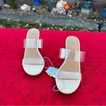 A New Day Nwt  Womens Ansel Double Band Open Toe Wedge Heels size 7 Photo 1