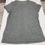 J Brand Women XS Gray Knit Tunic Top Short Sleeve Made in USA Photo 6