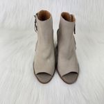 Lucky Brand Women's Terrie Peep Toe Pump Shoe Sandals Beige Size 8.5M EU 38.5 Photo 2