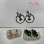 Vintage Holiday Earrings Set Photo 6