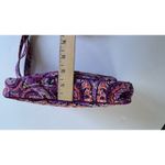 Vera Bradley Dream Tapestry Bag Crossbody Hipster Purple Zip Adjustable Strap Photo 9