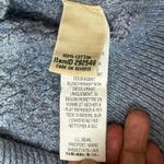 L.L. Bean Women's Basketweave Boatneck long sleeve Sweater light blue size XS Photo 10