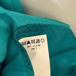 ABS Allen Schwartz ABS by Allen Schwartz Teal Taffeta Bubble Hem Party Dress Size 6 USA Made Retro Photo 8