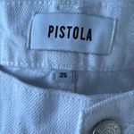 Pistola ‎ Jeans Size 25 Presley High Rise Relaxed Roller Ankle Crop White NWT Photo 8