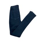 Rag and Bone Flat Front High Rise Pull-on Elastic Waist Black Denim Jeans Photo 2