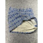 Vineyard Vines  Skirt Womens‎ 10 Blue White Geometric Print Cotton Blend Lined Photo 5