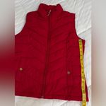 Charter Club  Red Quilted Vest Photo 4