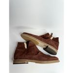 Kelsi Dagger  Boots Size 10 Women’s Suede Upper Ruched Coffee Bean Brown Booties Photo 5