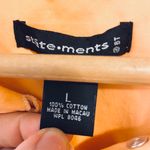 Y2K Statements orange/peach denim button up jacket Orange Size L Photo 3