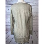 Soft Surroundings  Tunic Shirt size Small 2AQ77 Pullover Blouse Top‎ Sexy Cut Out Photo 5