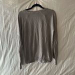 Athleta Silver Bells Serenity Criss Cross Sweatshirt Size Small $79 Photo 5