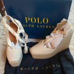 Ralph Lauren Black Espadrille Heels Photo 0
