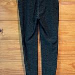 Amazon Grey Black Heathered High Rise Activewear Workout Leggings Photo 1