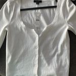 J.Crew White Henley Photo 0