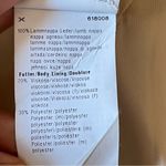 Basler Women’s Lamb Leather Jacket Size 36 Laced Leather Details Eye Hook Photo 10