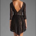 Lovers + Friends  Senorita Lace Mini Dress: Black Photo 2