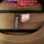 Divided Dark Green Sweater Photo 1