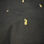 Vineyard Vines Whale Embroidered Mini Skirt Navy Gold Whales Size 10 Photo 1