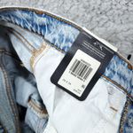 Levi's  Premium Wedgie Straight Jeans Size 26x26 Distressed Destroyed Ripped Blue Photo 7